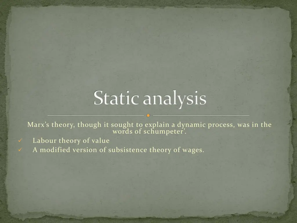 static analysis