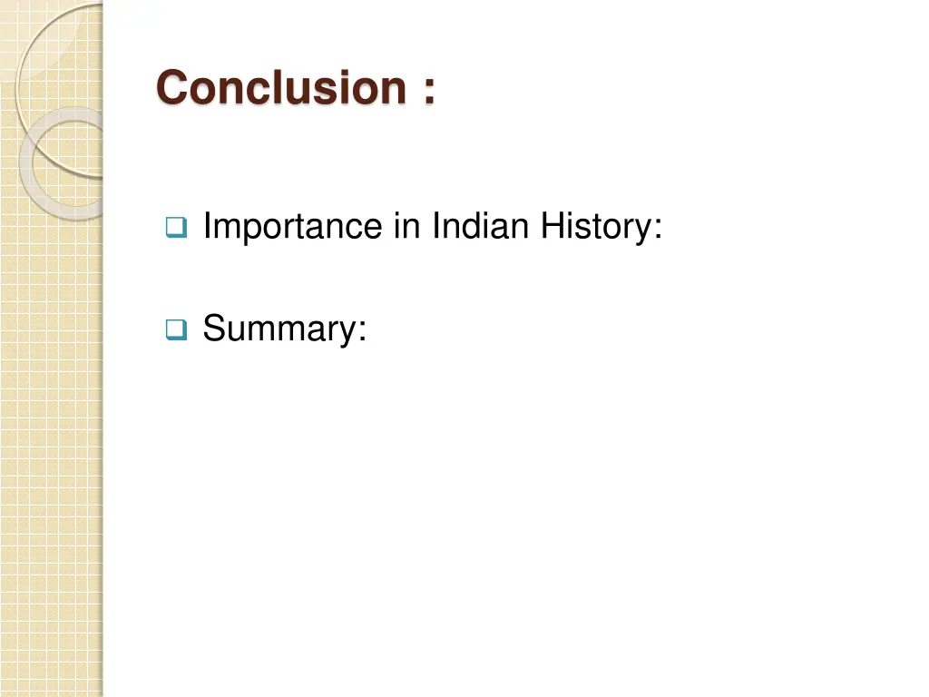 conclusion