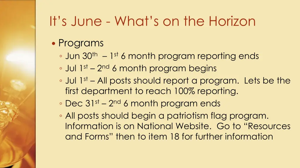 it s june what s on the horizon 1