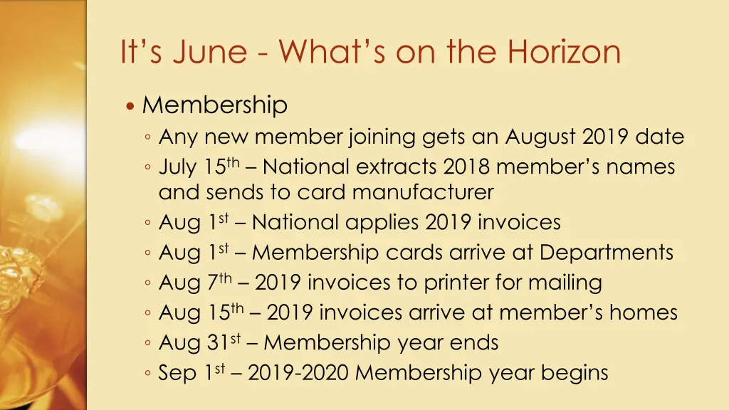 it s june what s on the horizon