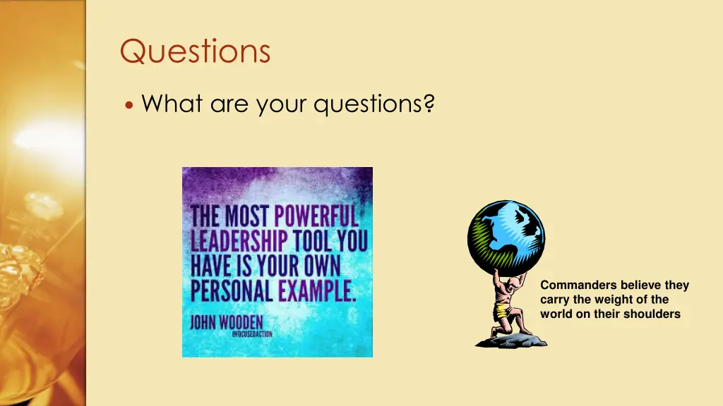 questions