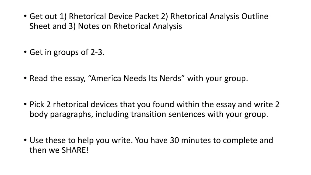 get out 1 rhetorical device packet 2 rhetorical