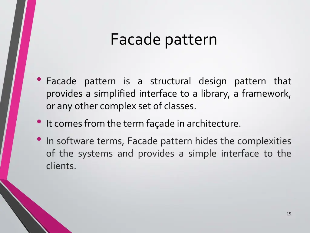 facade pattern