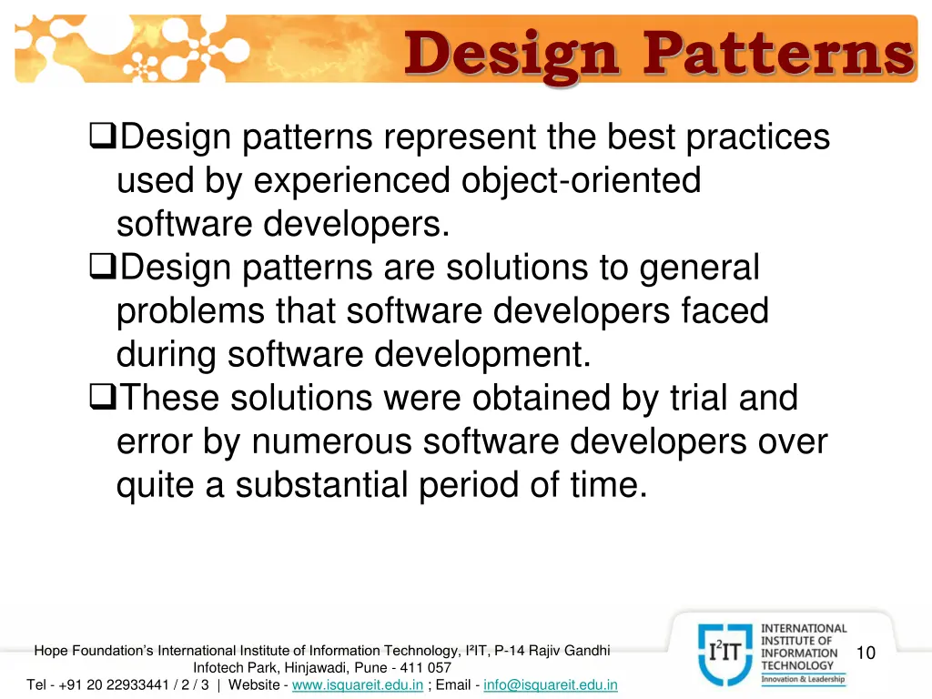 design patterns