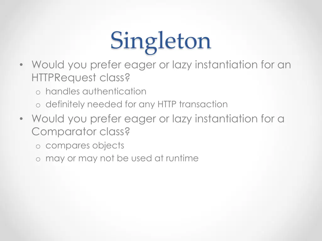 singleton 3