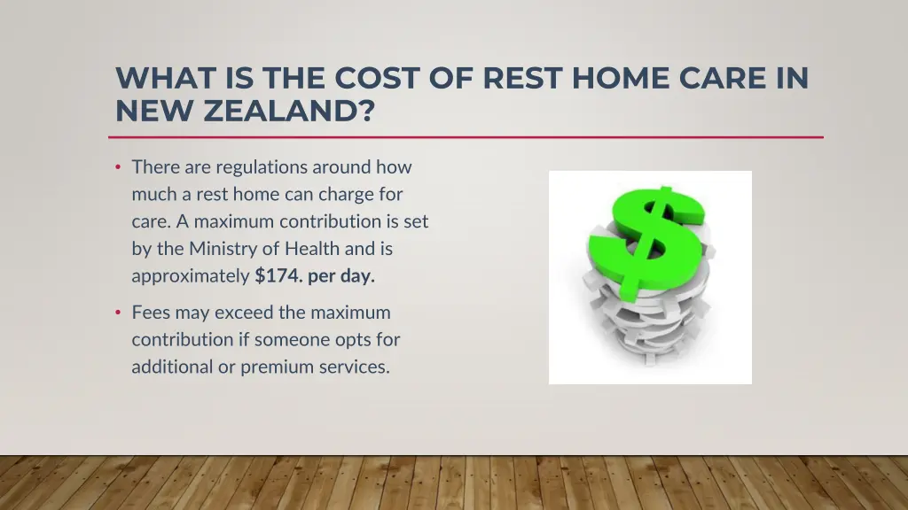 what is the cost of rest home care in new zealand