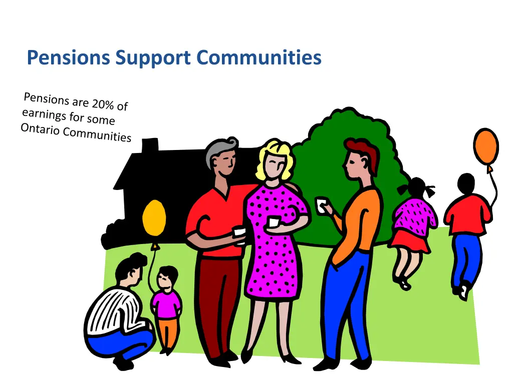 pensions support communities
