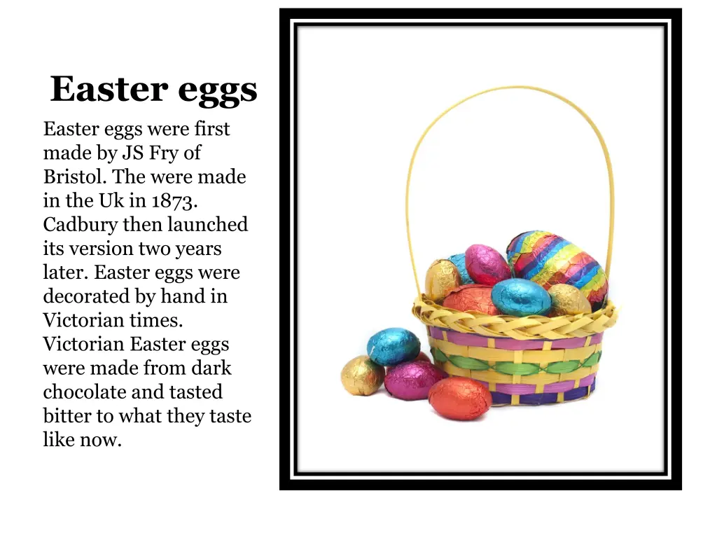 easter eggs easter eggs were first made