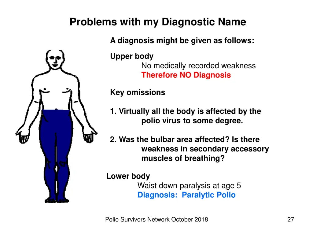 problems with my diagnostic name