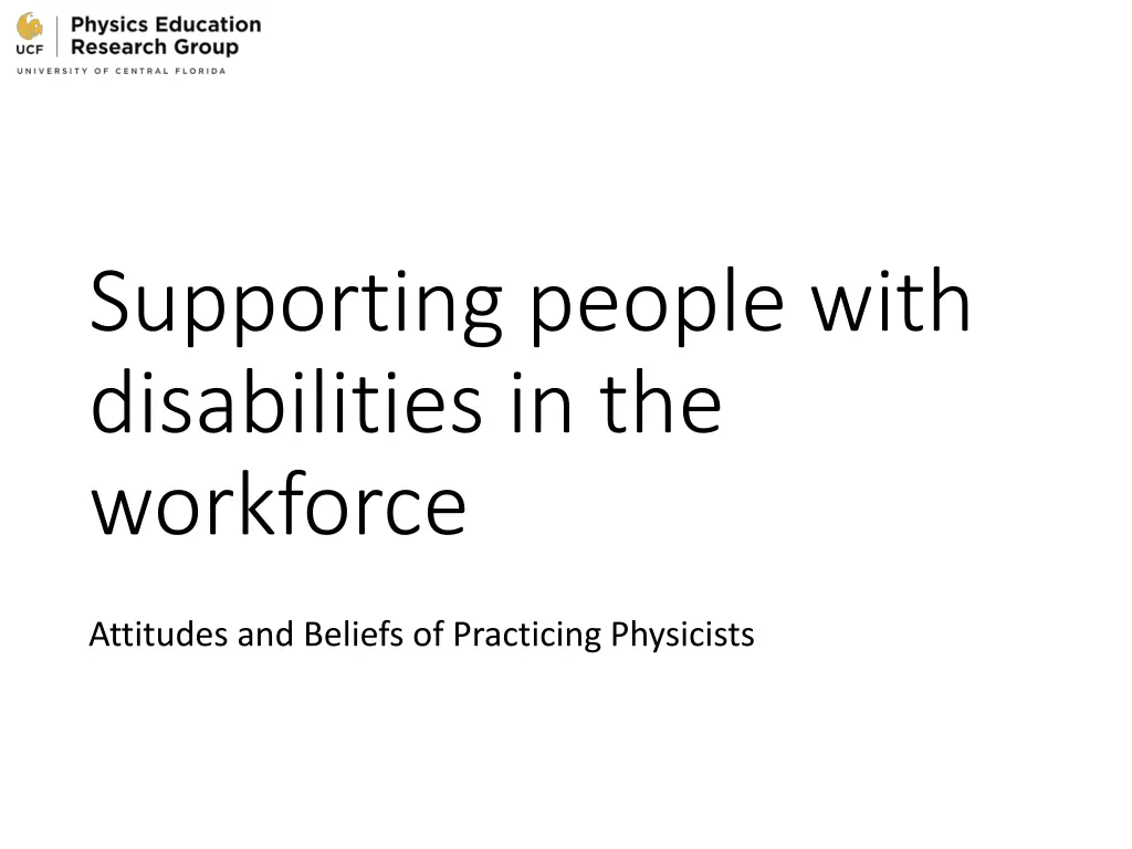 supporting people with disabilities