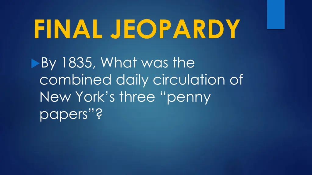 final jeopardy