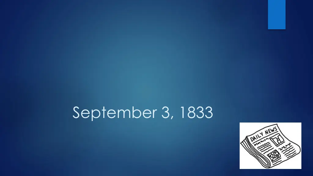 september 3 1833