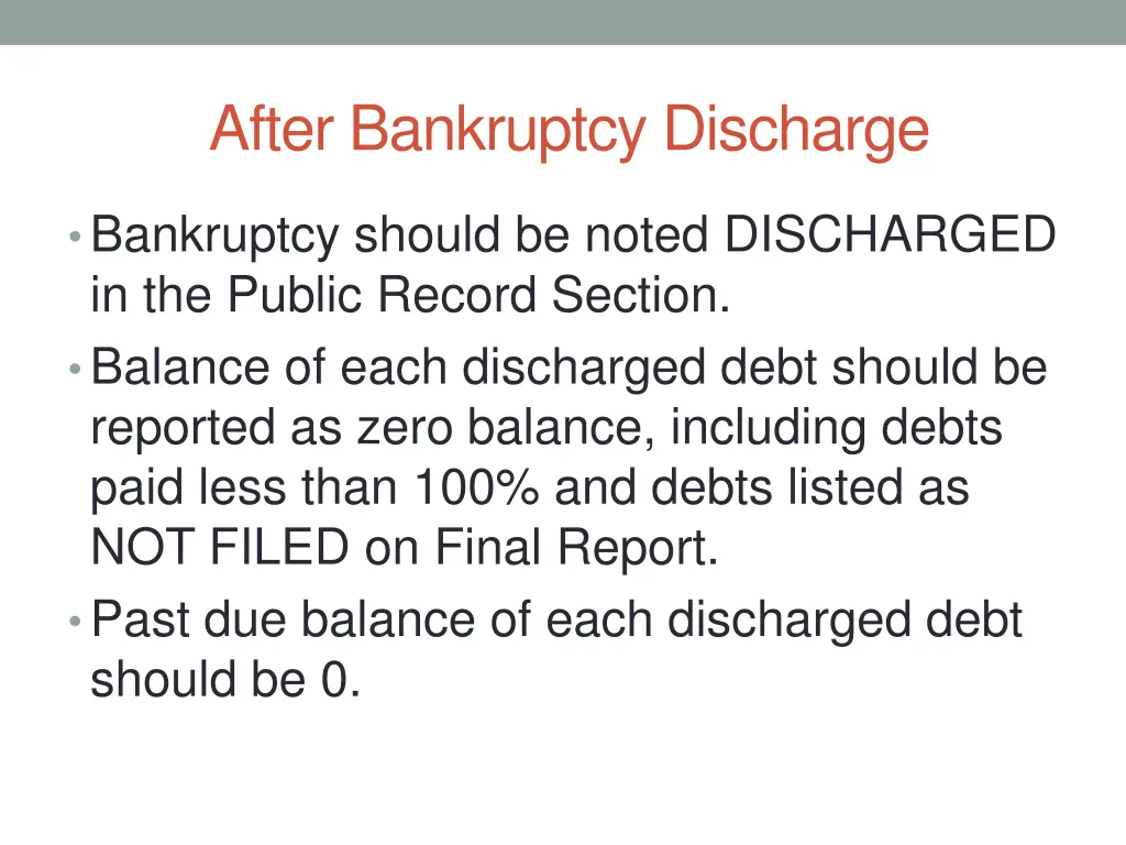 after bankruptcy discharge