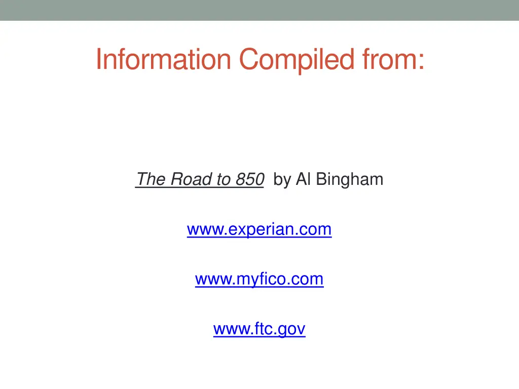 information compiled from