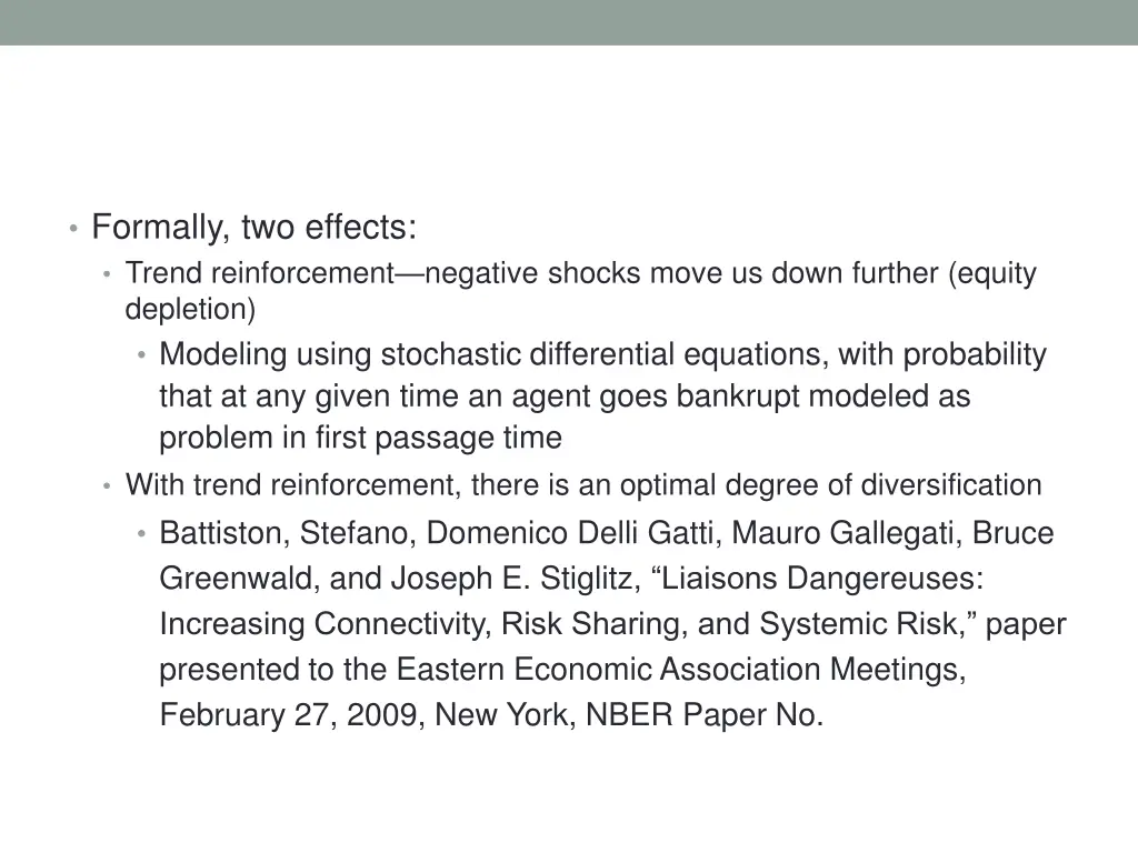 formally two effects trend reinforcement negative