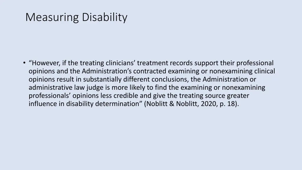 measuring disability