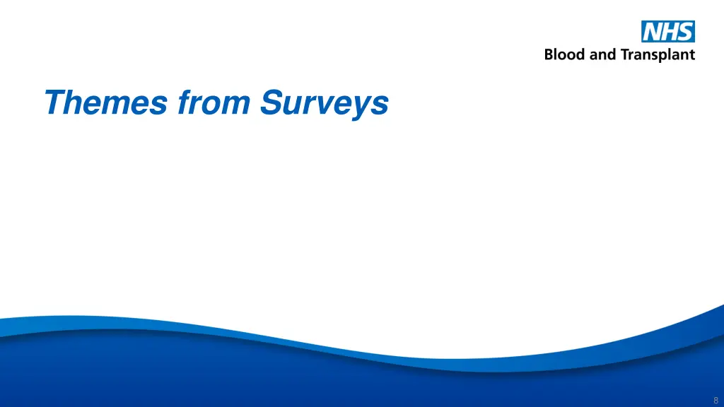 themes from surveys