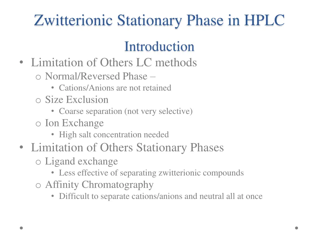 zwitterionic stationary phase in hplc 4