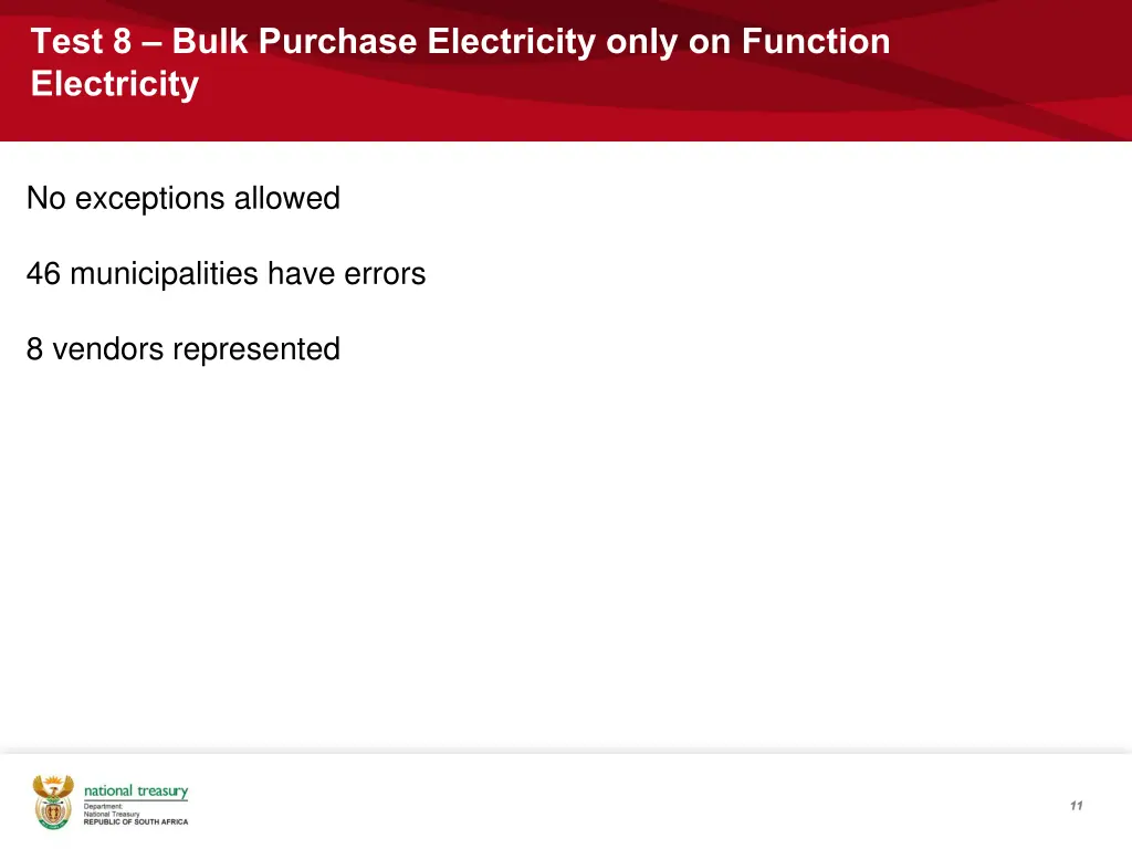 test 8 bulk purchase electricity only on function