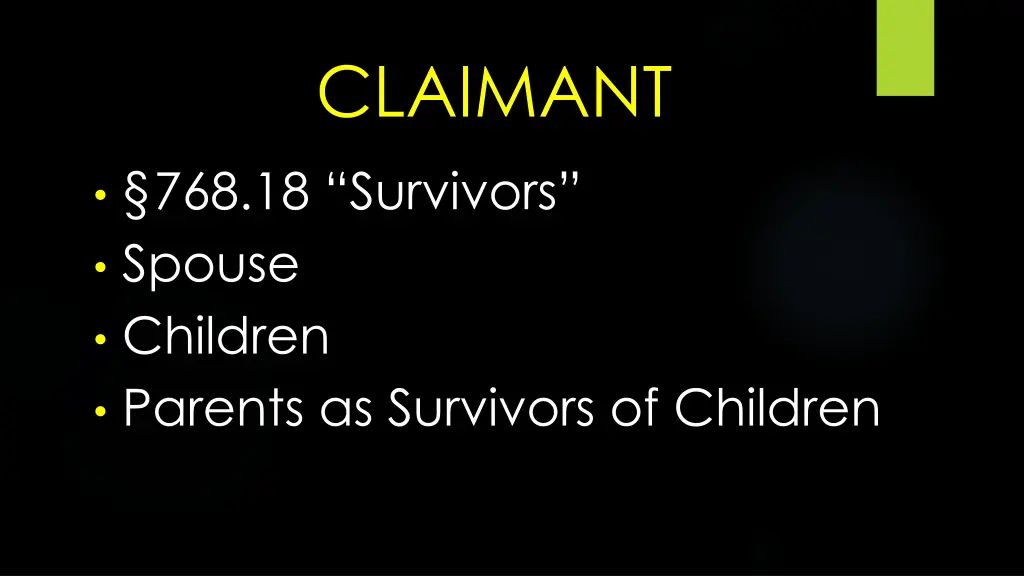 claimant