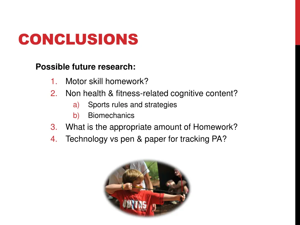 conclusions 1
