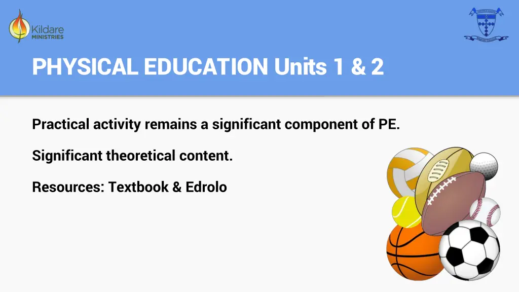 physical education units 1 2