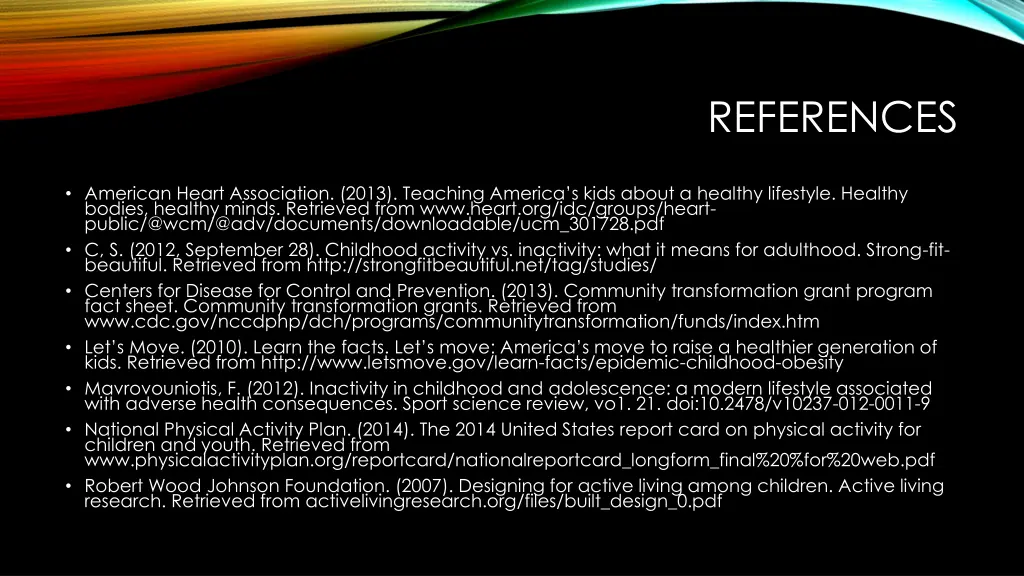 references