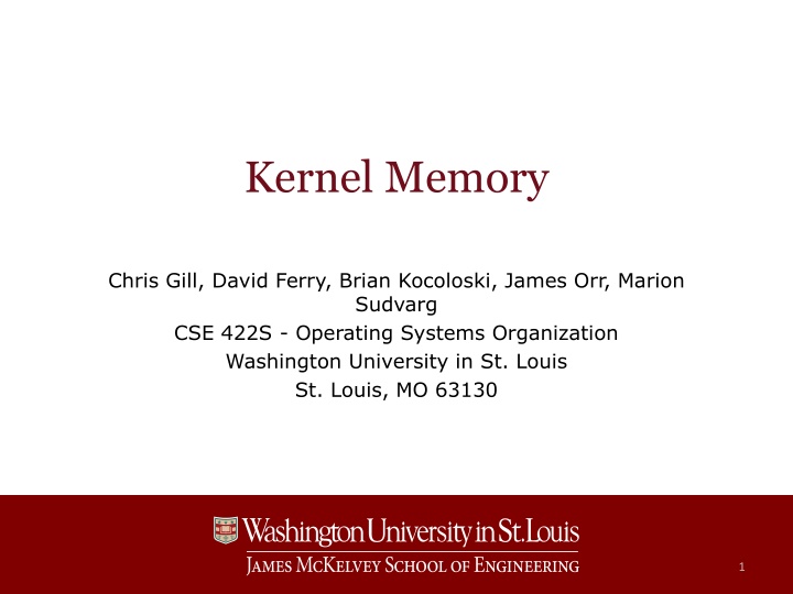 kernel memory