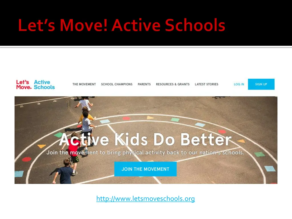 http www letsmoveschools org