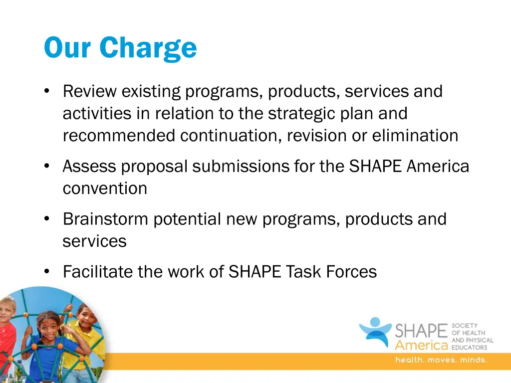 our charge