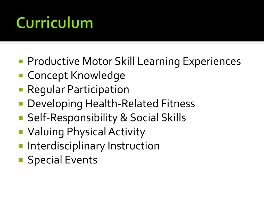 productive motor skill learning experiences