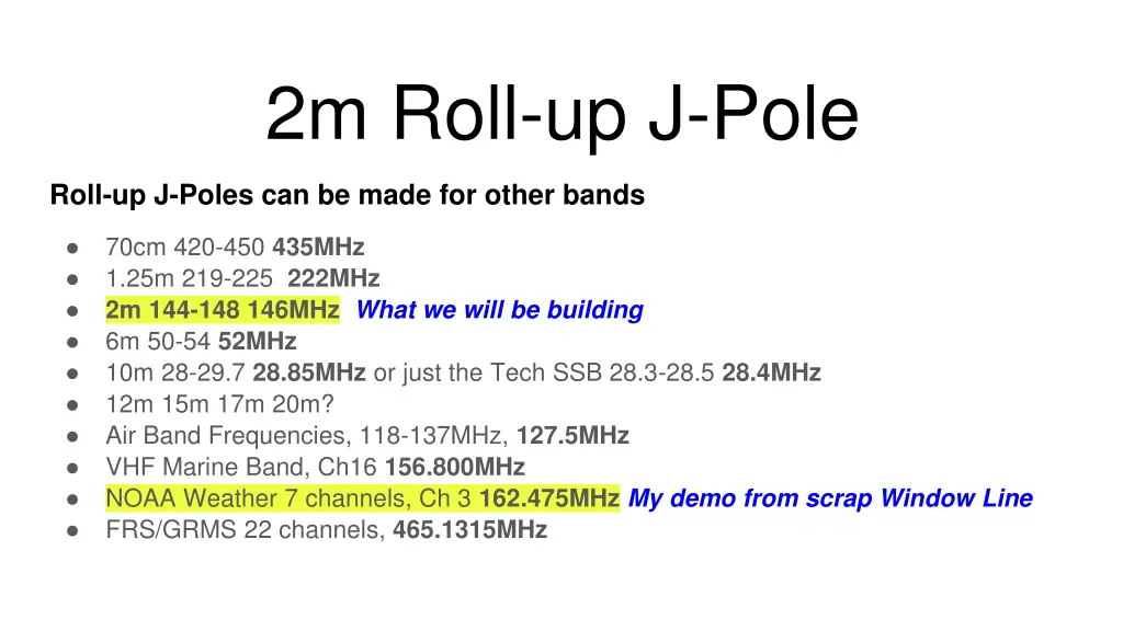 2m roll up j pole 2