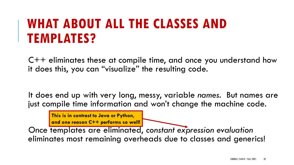 what about all the classes and templates