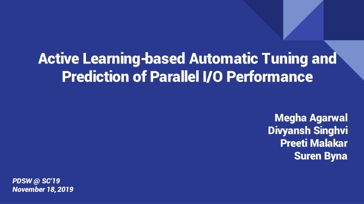 active learning based automatic tuning