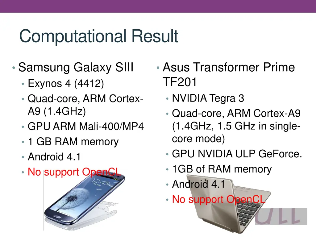 computational result