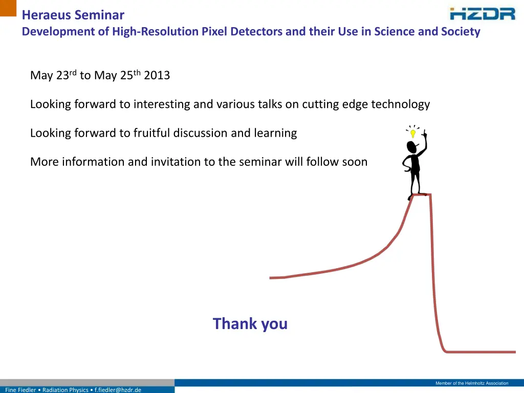 heraeus seminar development of high resolution 2