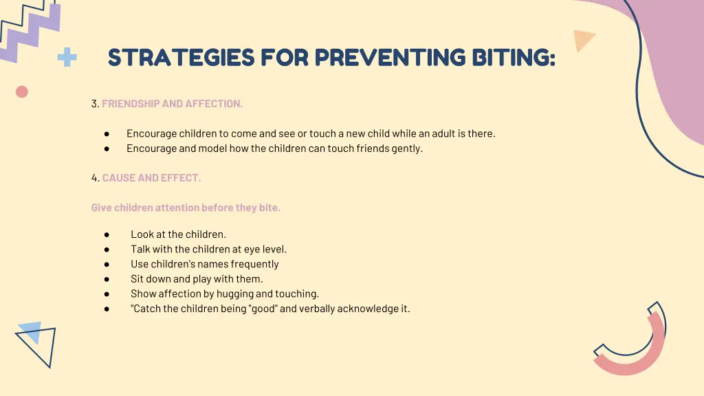 strategies for preventing biting 1