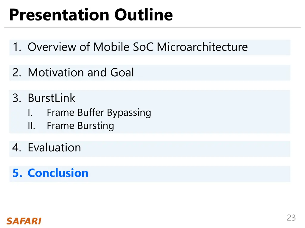 presentation outline 4