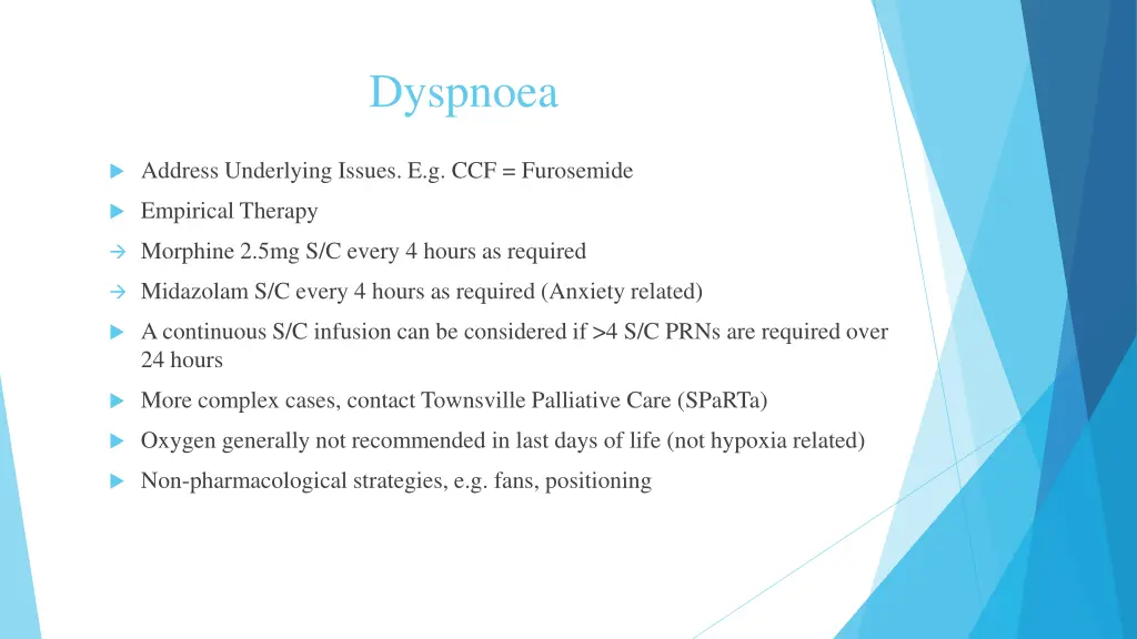 dyspnoea