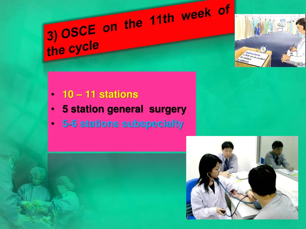 10 11 stations 5 station general surgery