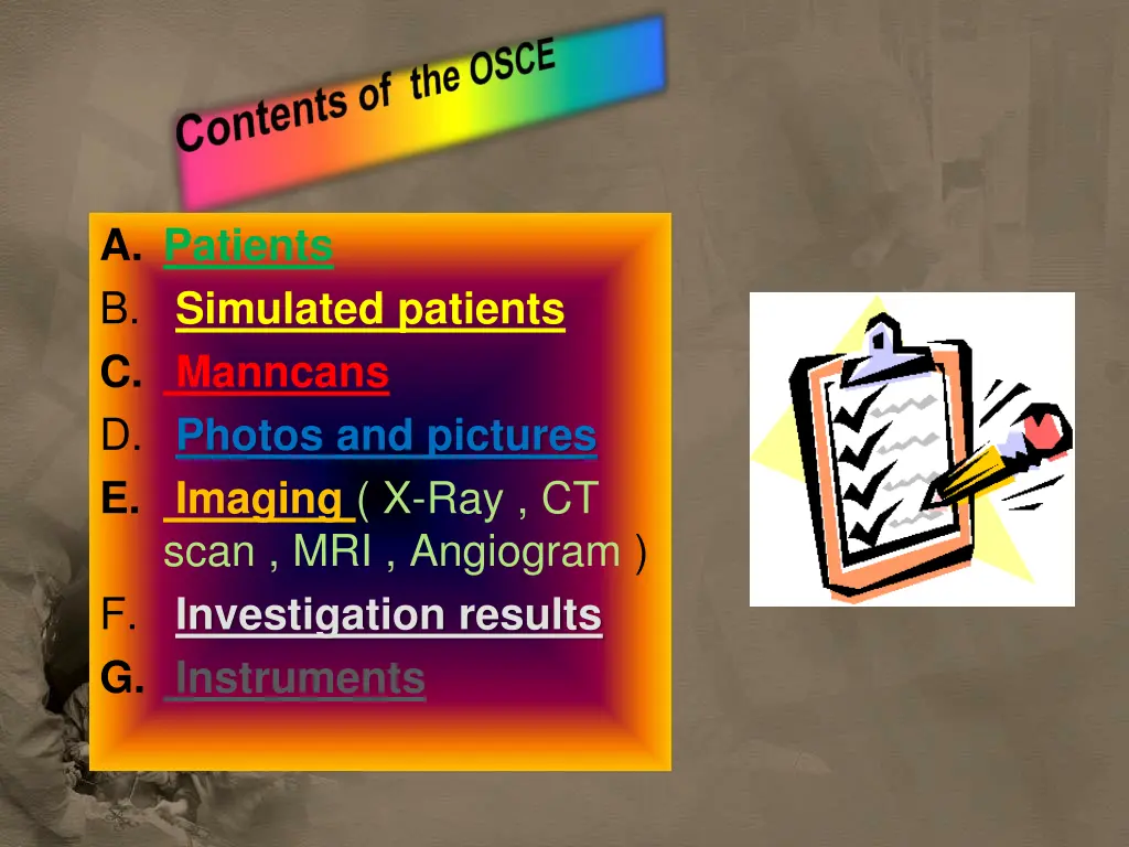 a patients b simulated patients c manncans