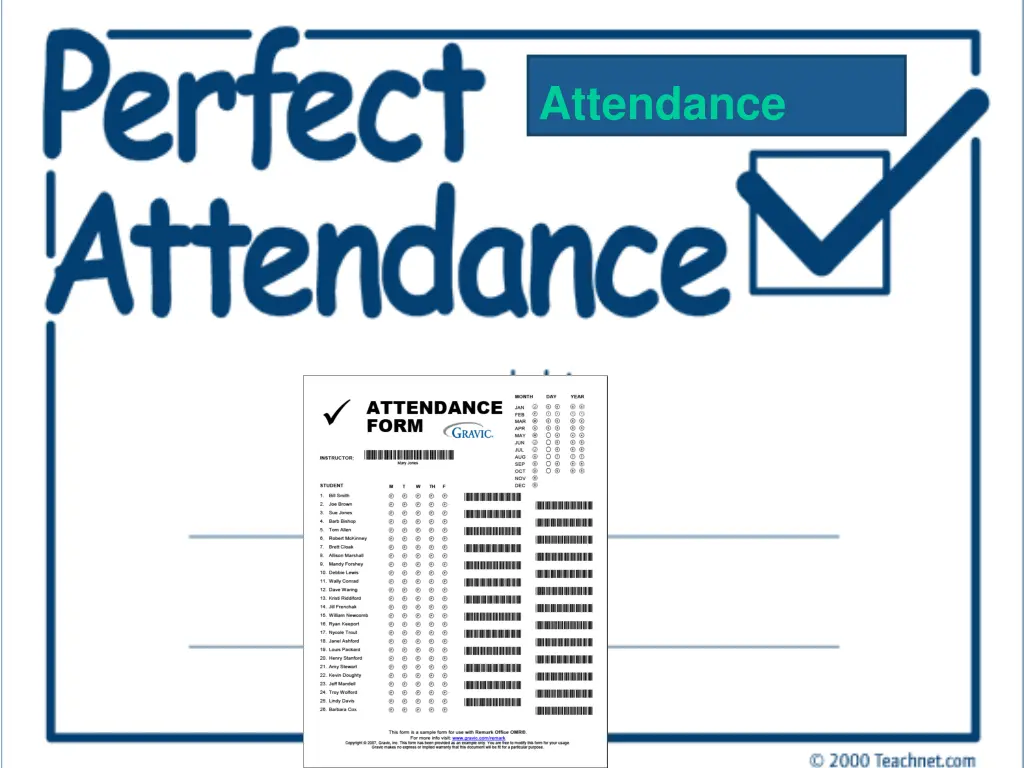 attendance