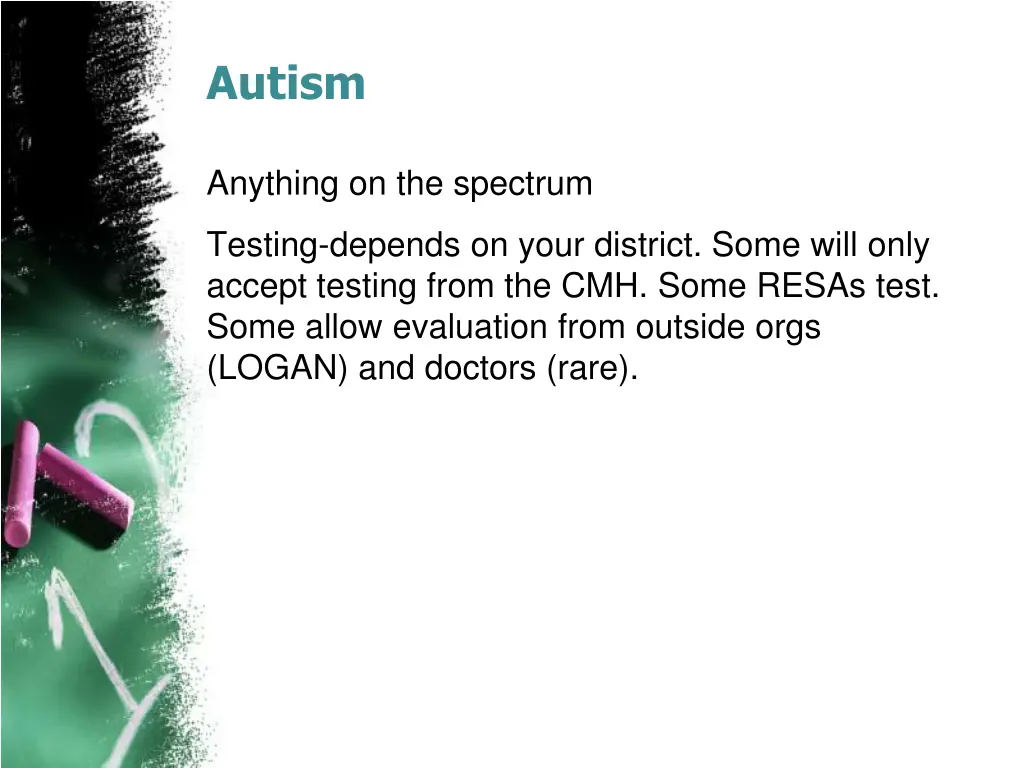 autism