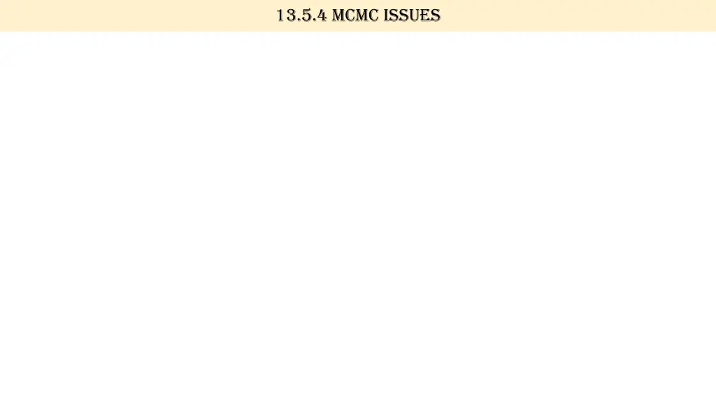 13 5 4 mcmc issues