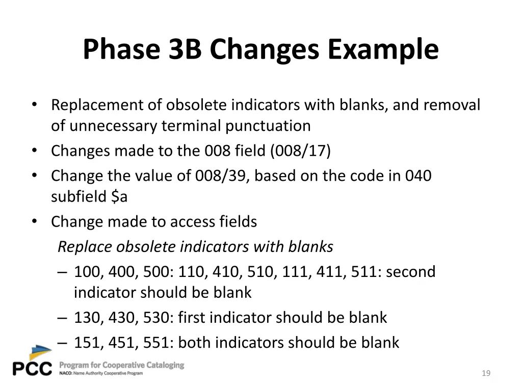 phase 3b changes example 1