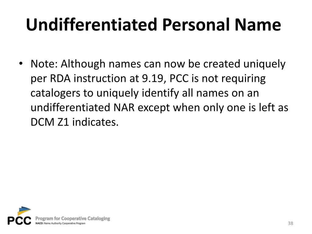 undifferentiated personal name 1