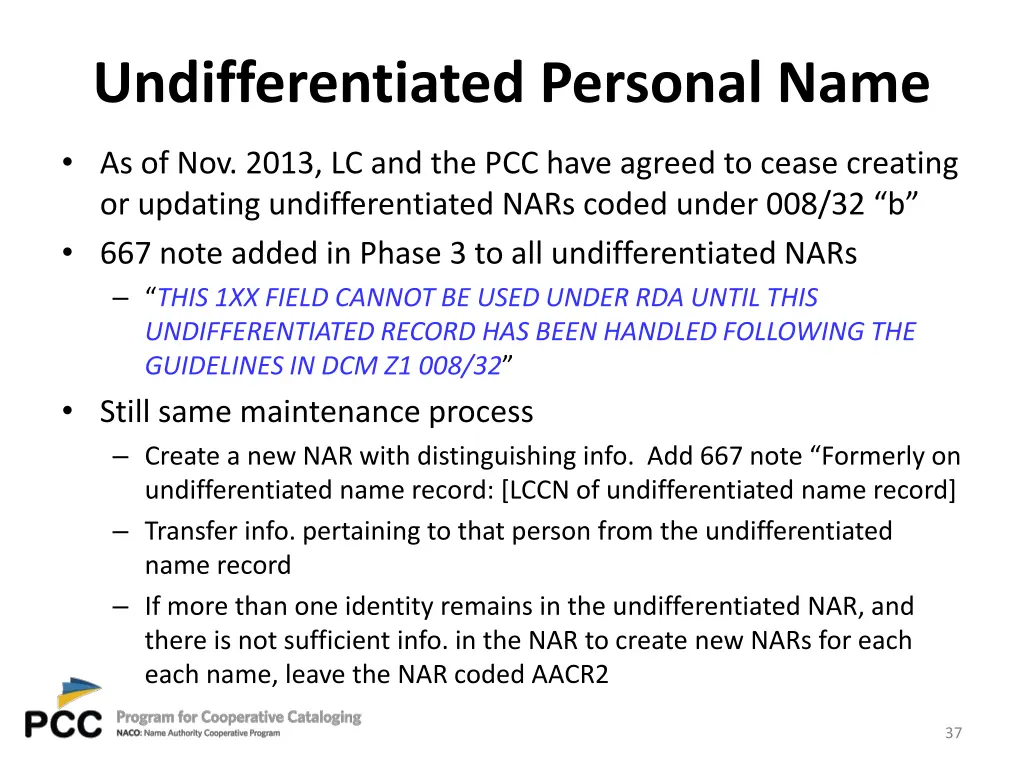 undifferentiated personal name