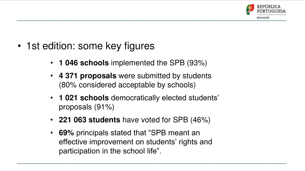 1st edition some key figures