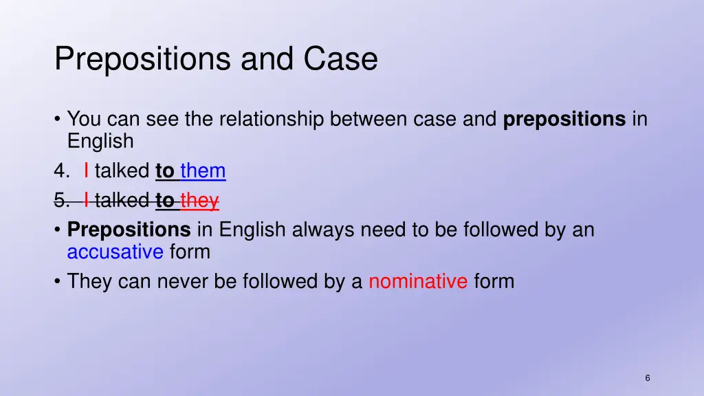 prepositions and case 1