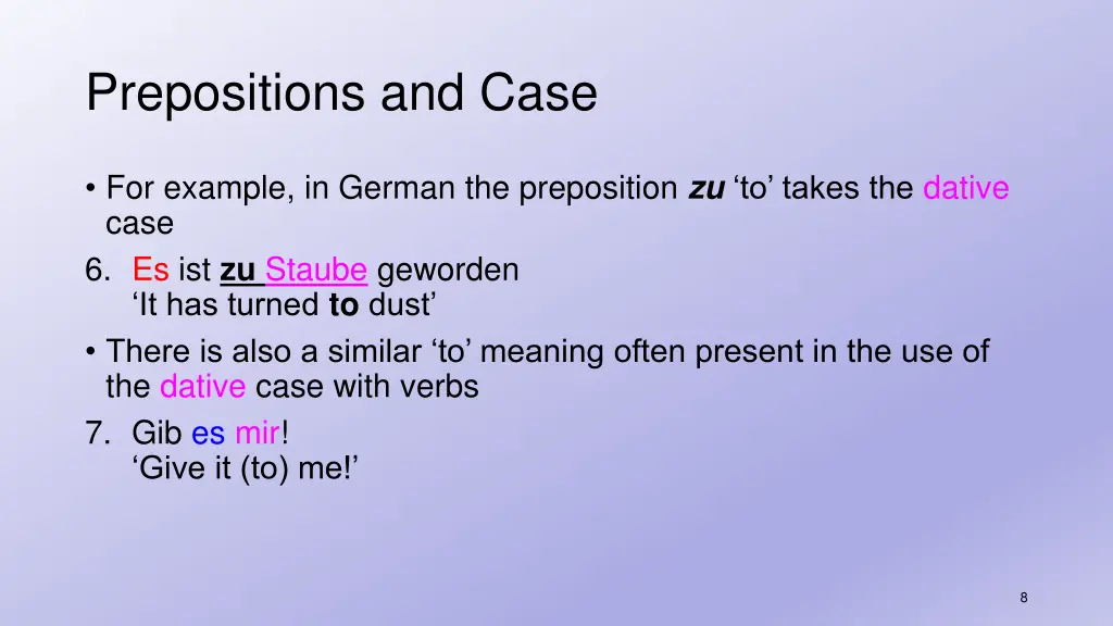 prepositions and case 3